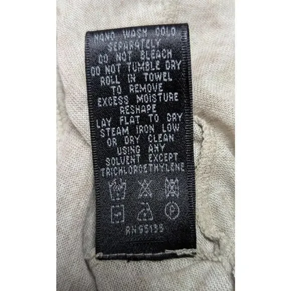 Lafayette 148 Light Wrap Cardigan Size Med New York Camel WorkWear Resort - Picture 8 of 8